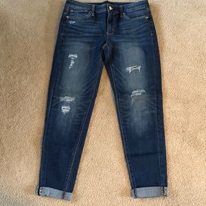 White House Black Market girlfriend jeans